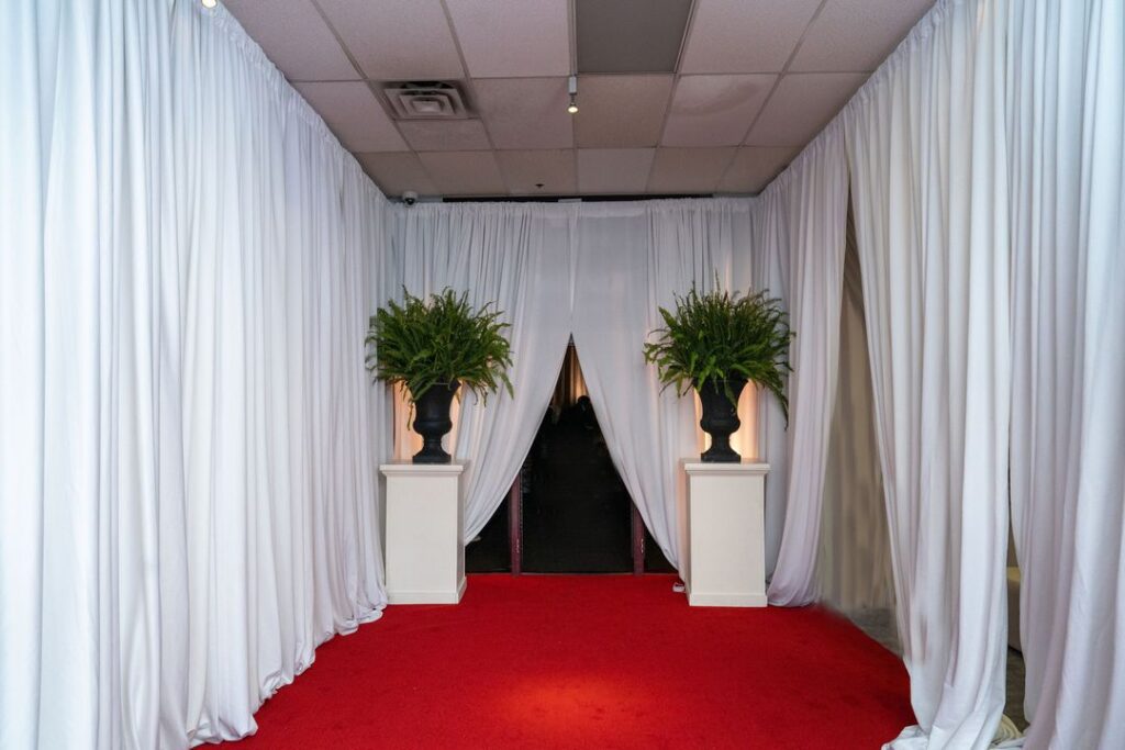 red carpet entrance
