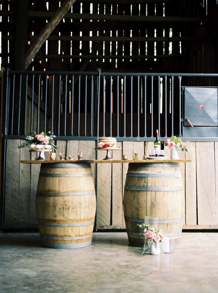 rustic barn party