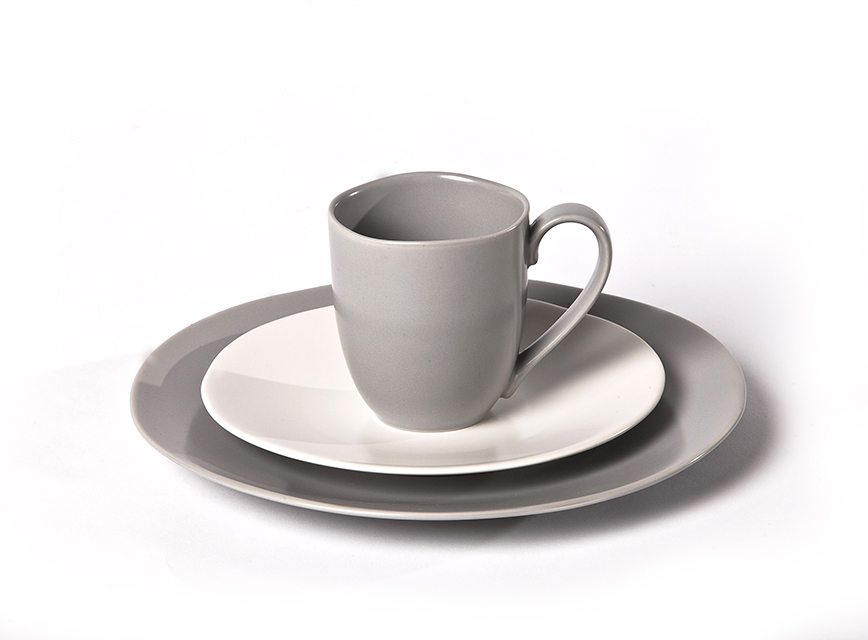 White China Demitasse Cup & Saucer - A Chair Affair, Inc.