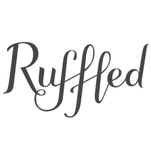 ruffled