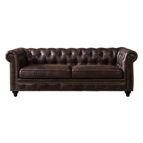 Bennett Leather Sofa conference tradeshow event rentals