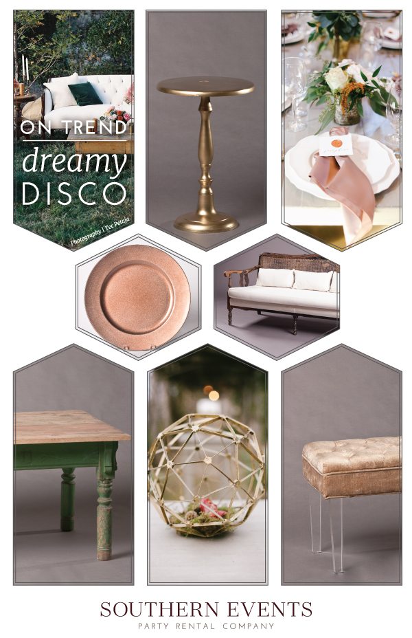 on trend: dreamy disco