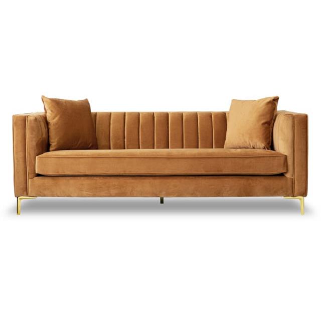 Jacqueline velvet sofa