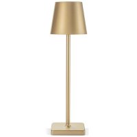 gold tabletop lamp