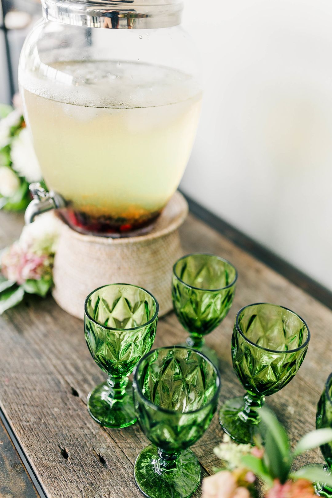 Big Batch Cocktails for a Wedding