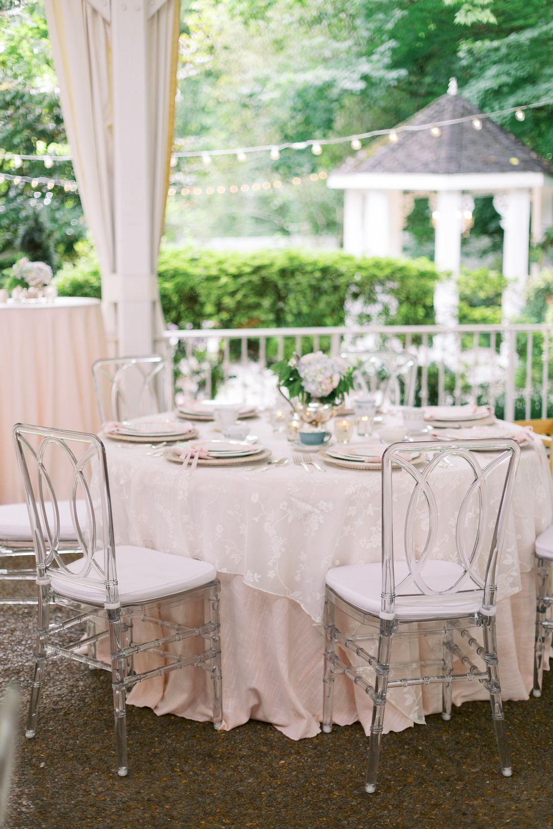 White Chair Cushion, Rental Reception Party Banquet