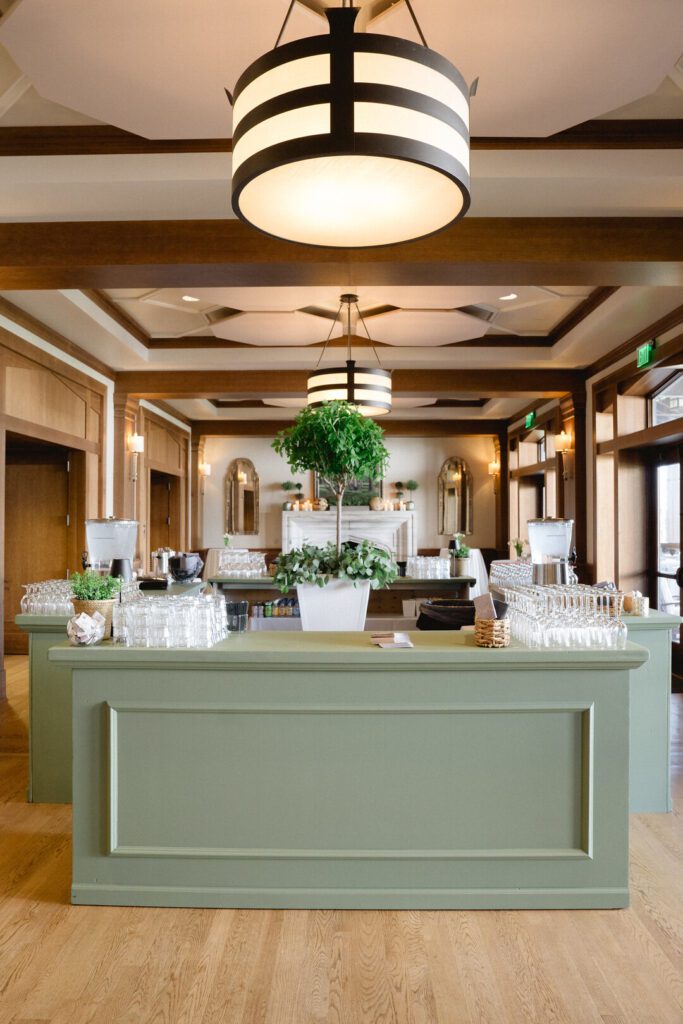 green event bar