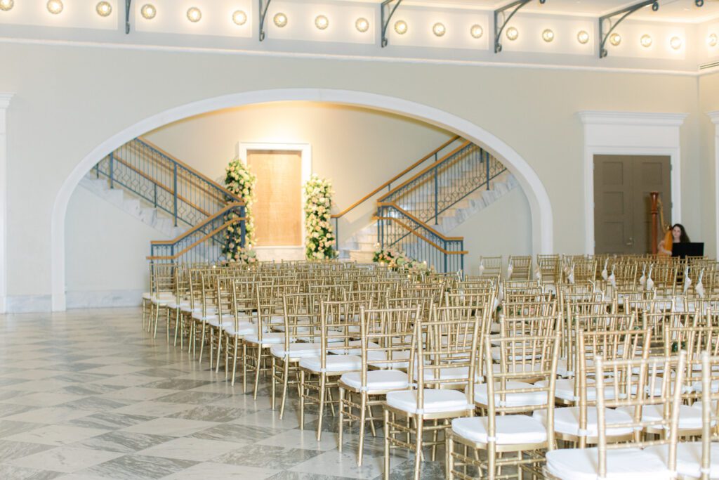 wedding ceremony chiavari chairs