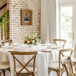 coastal chic event table