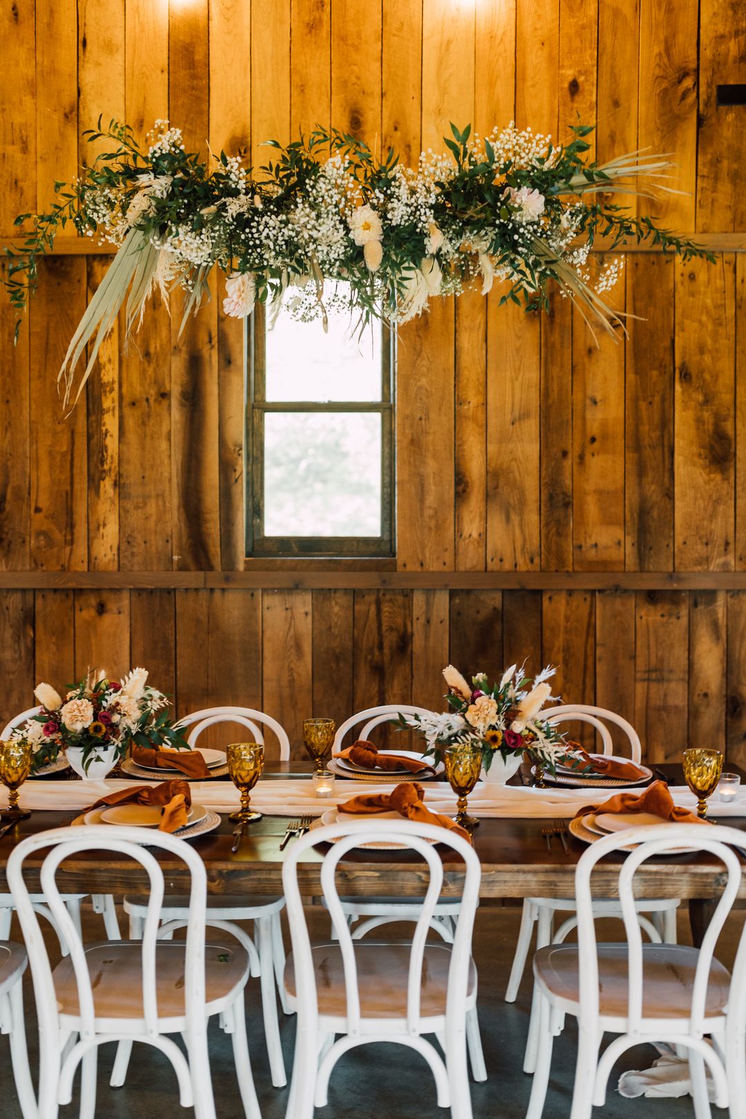 Pampas Grass Terracotta Photo Booth Frame - Bridal Photo Prop