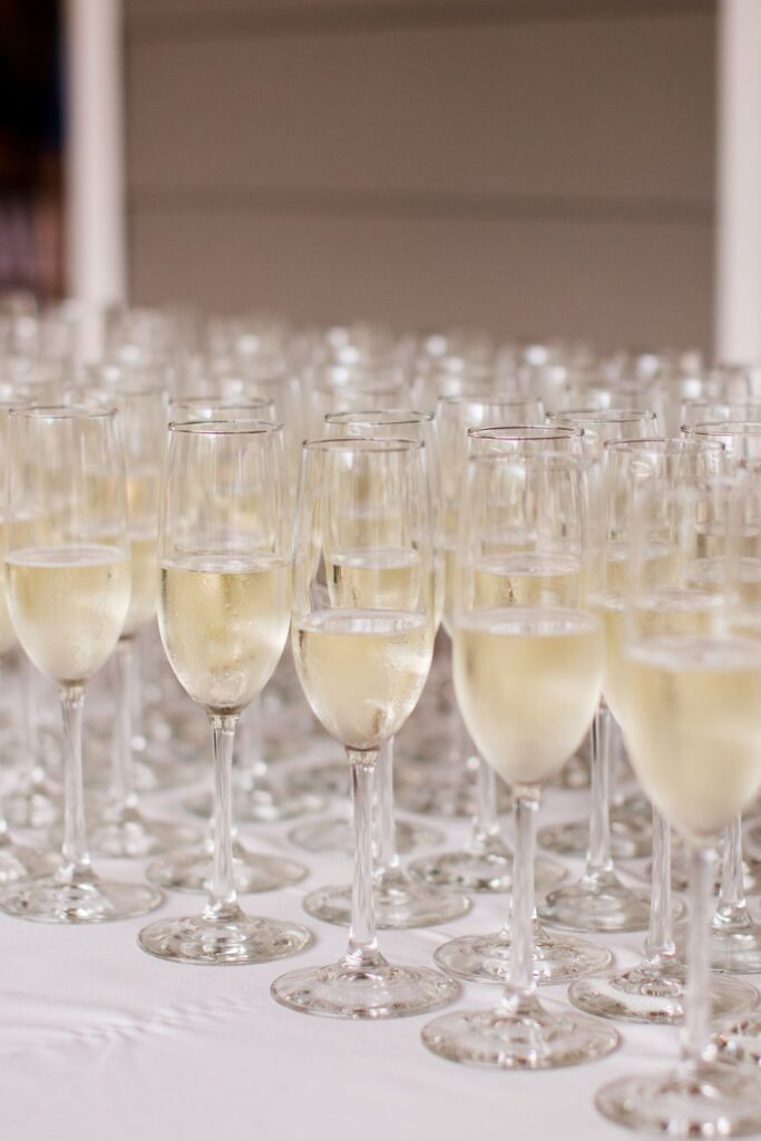 wedding champagne glasses