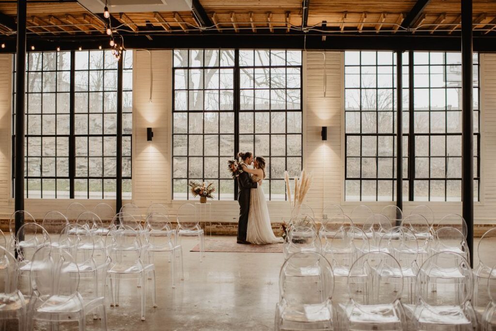 boho wedding ceremony seating