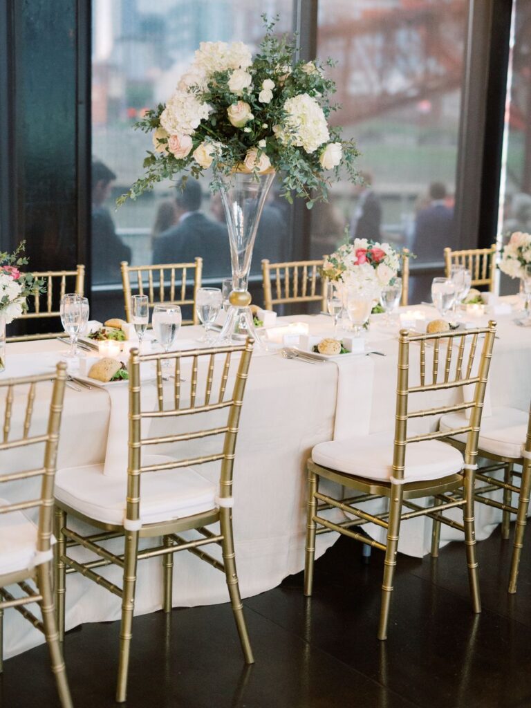 chiavari dinner party chairs