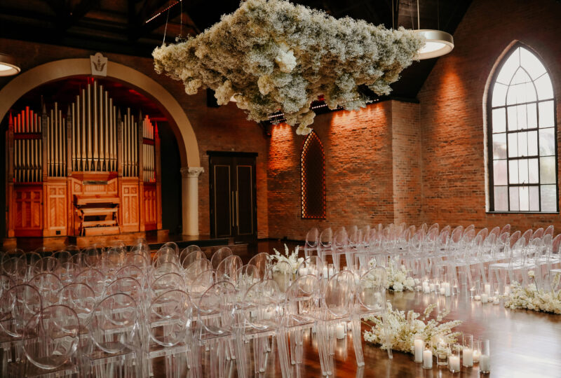 Glenai Gilbert (2) acrylic wedding chair rentals
