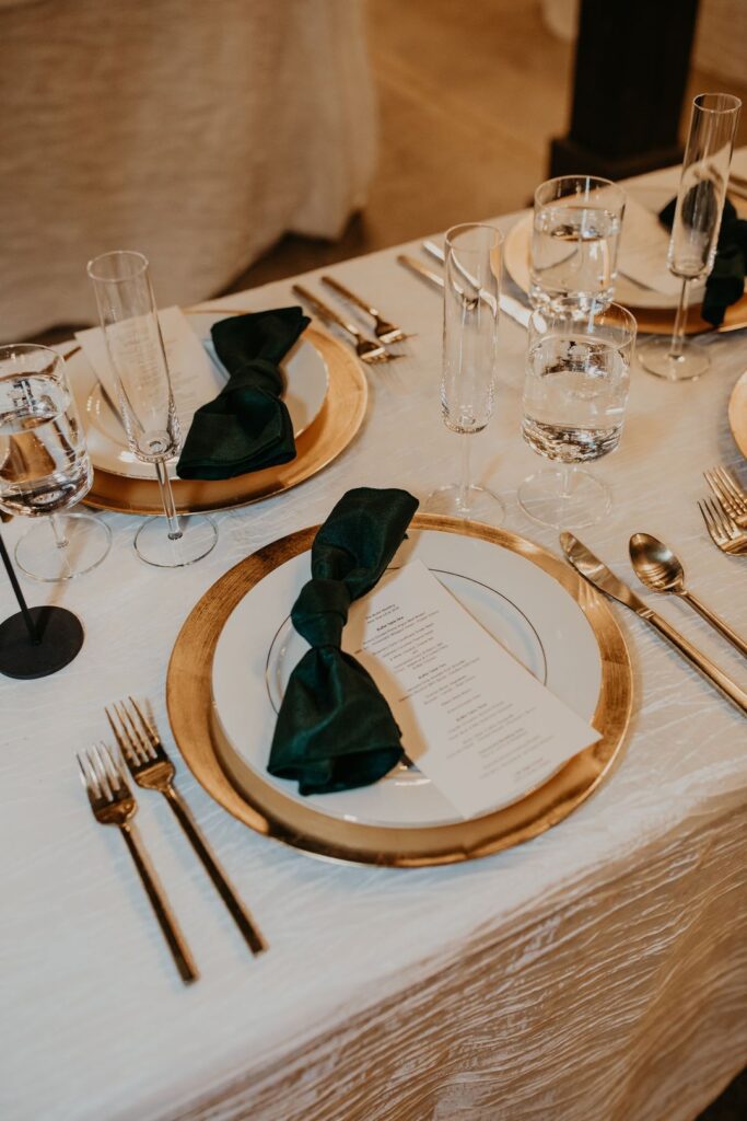 gold place setting Archives - Southern Events Party Rental Company