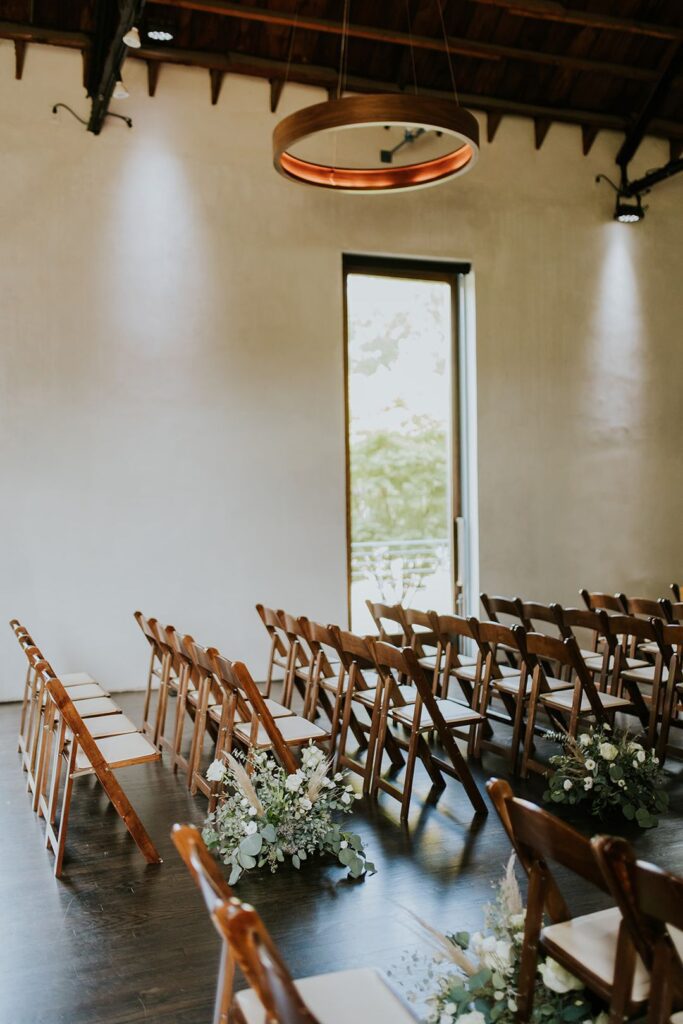 wedding ceremony seating