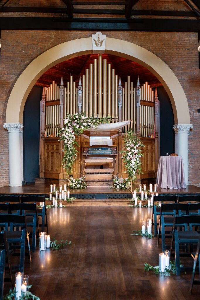 wedding ceremony chuppah