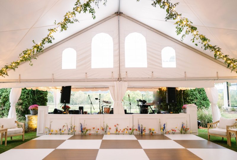 wedding dance floor