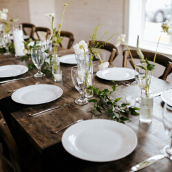 wedding plate rentals and ideas