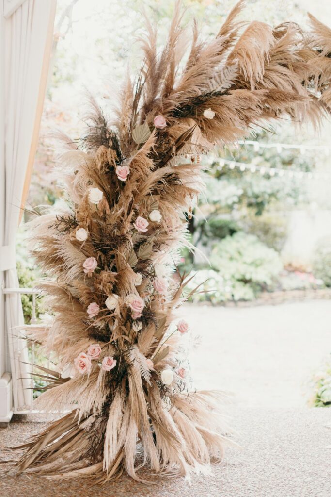 ceremony ring backdrop