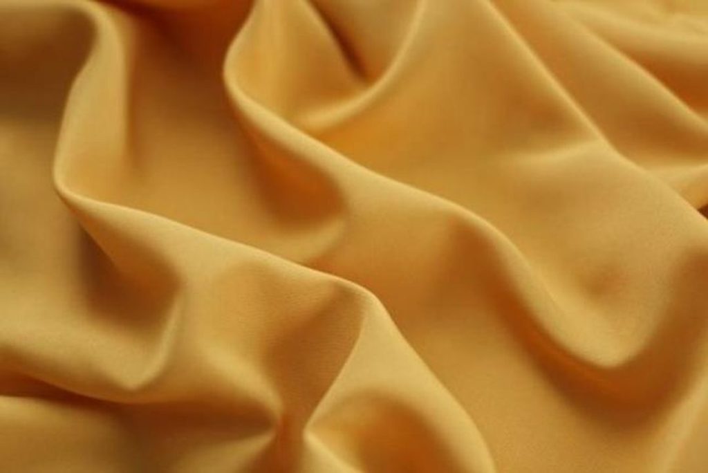 gold poly linens