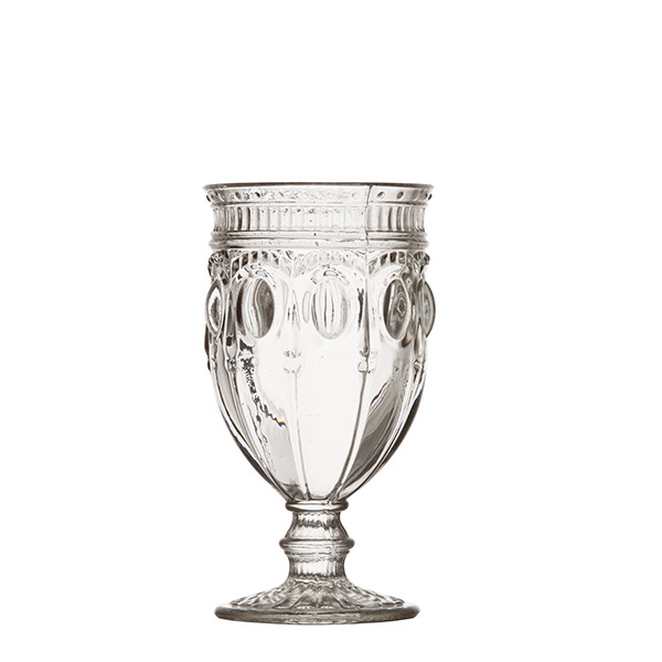 Hob Nob Glass Goblet, Glassware, Southern Events Party Rental