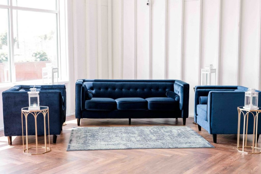 navy saylor sofa