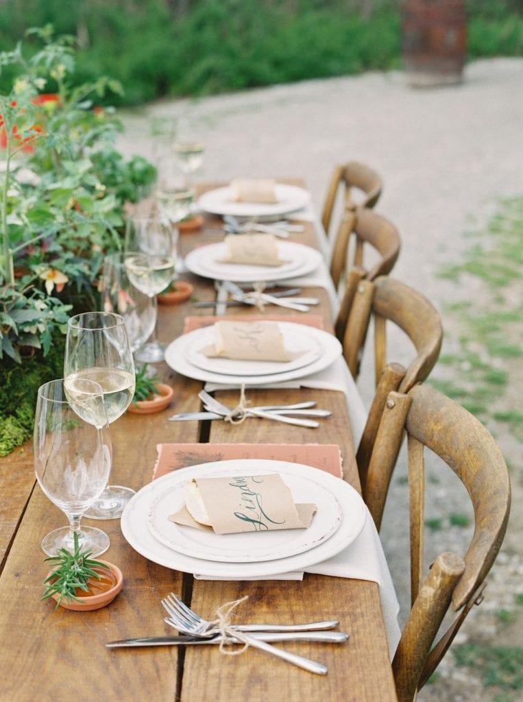 farm to table event rentals