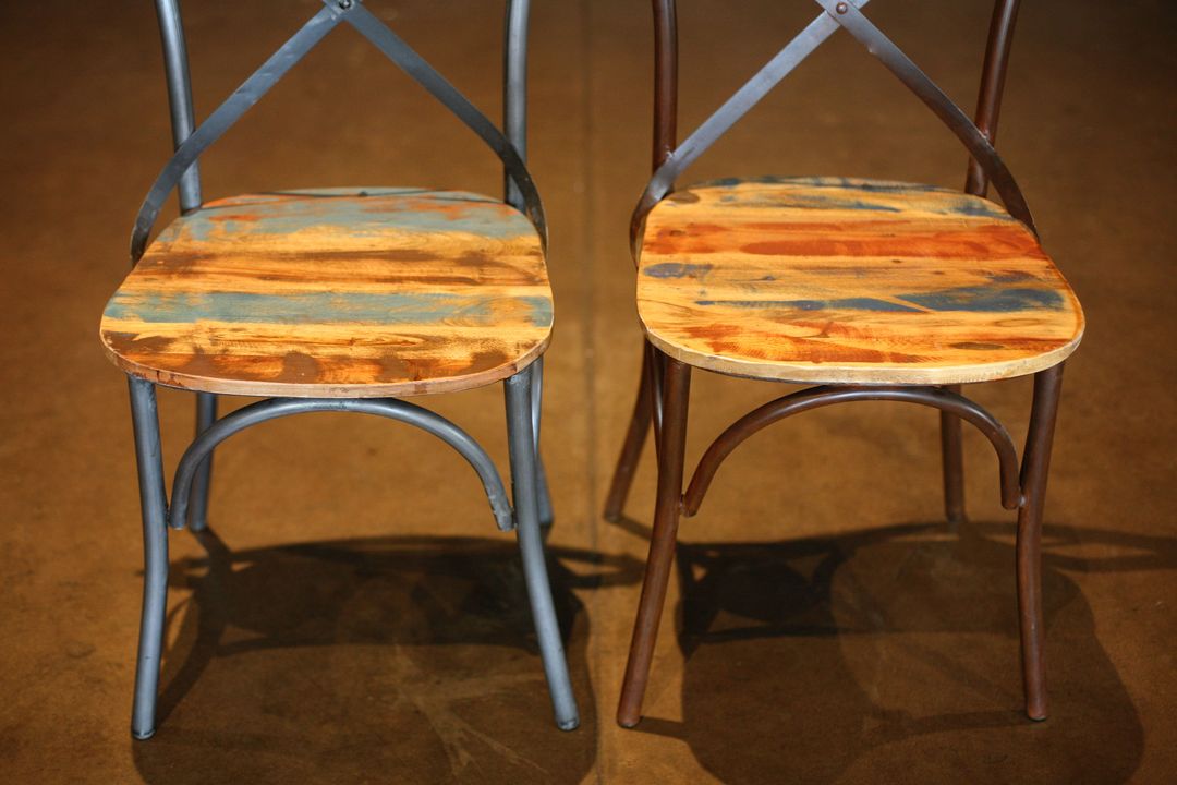 urban cross back chairs