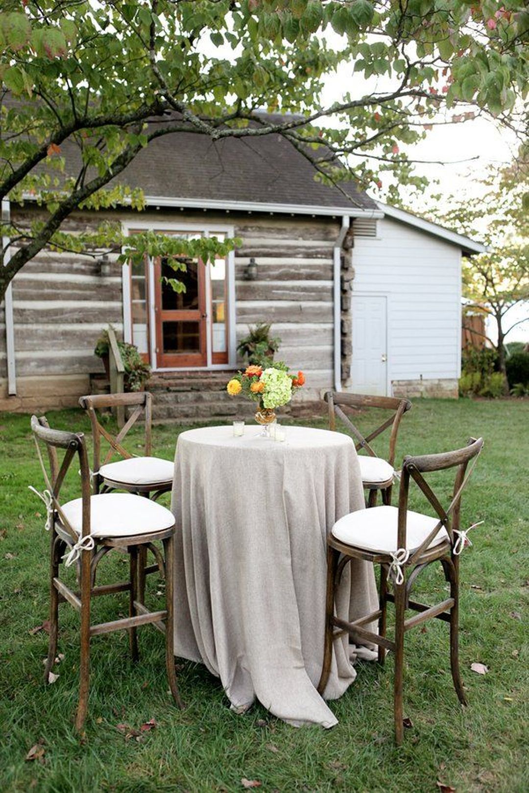 Farmhouse style bistro online set