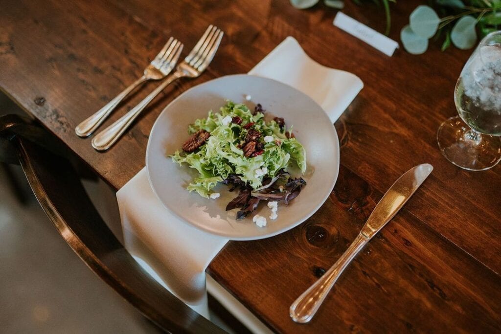 pewter satin napkins