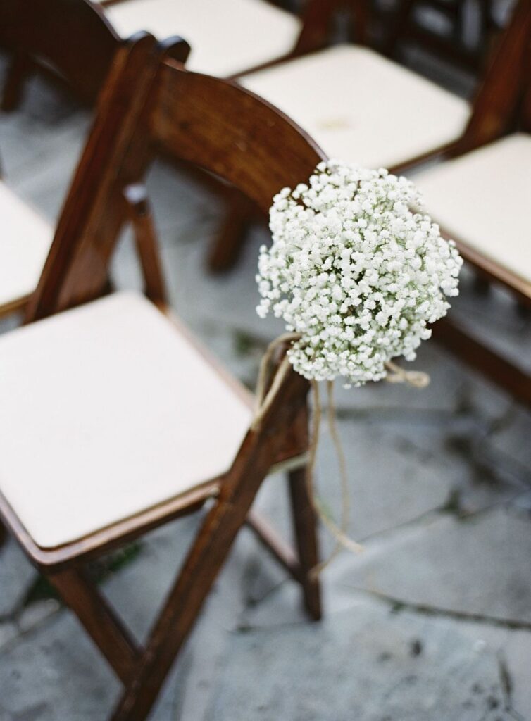 fruitwood folding chair