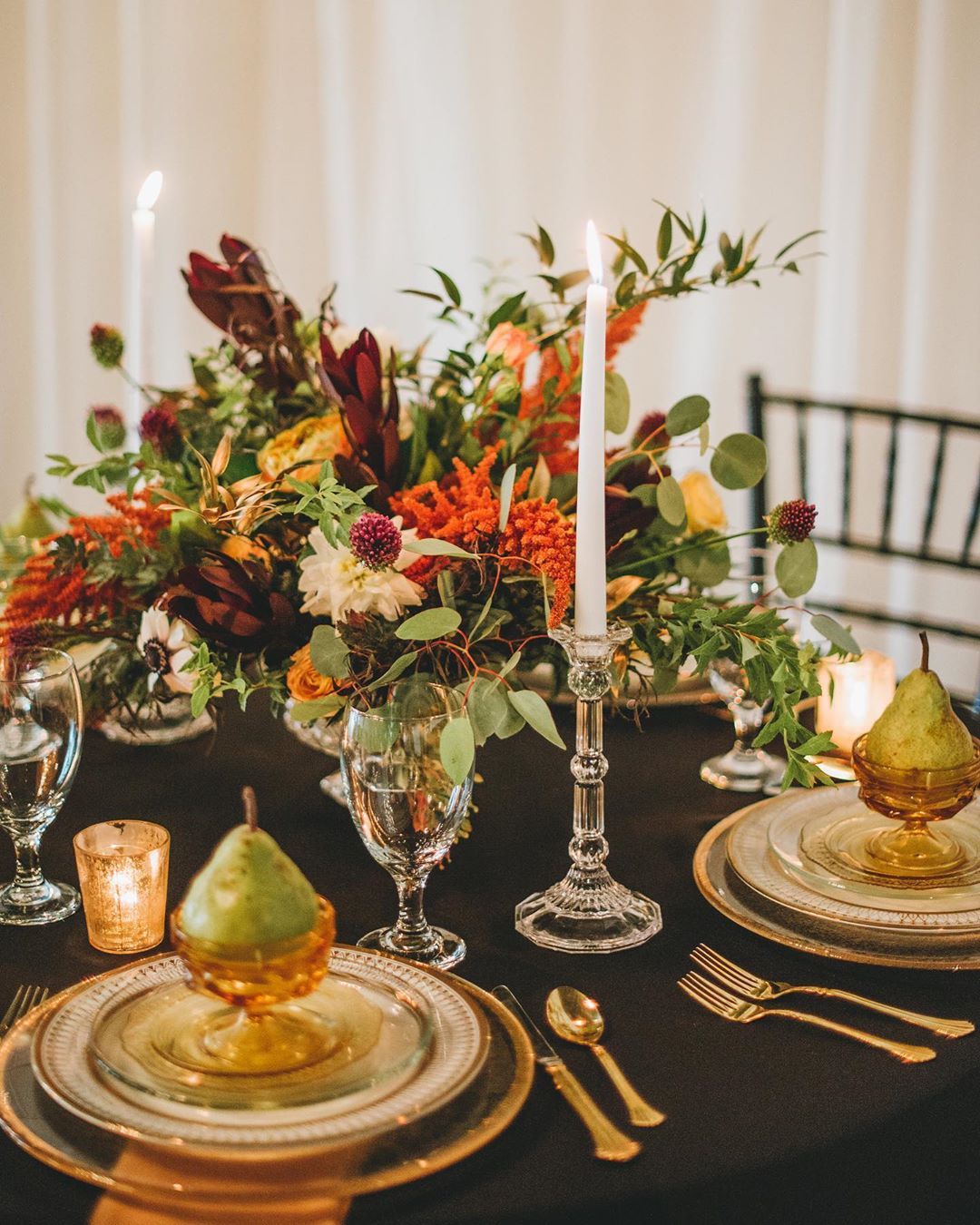 Rosh Hashanah holiday table