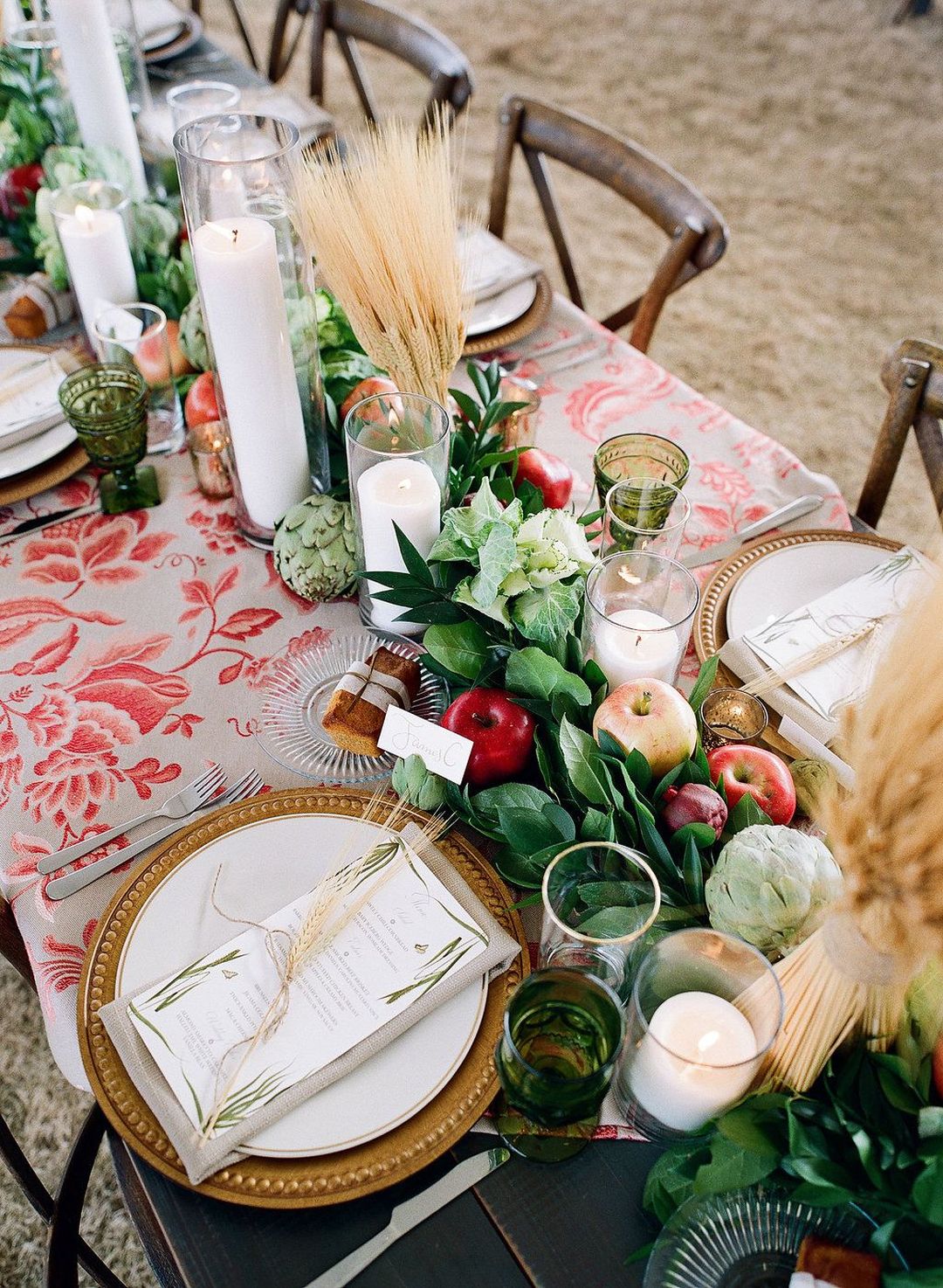 Rosh Hashanah table