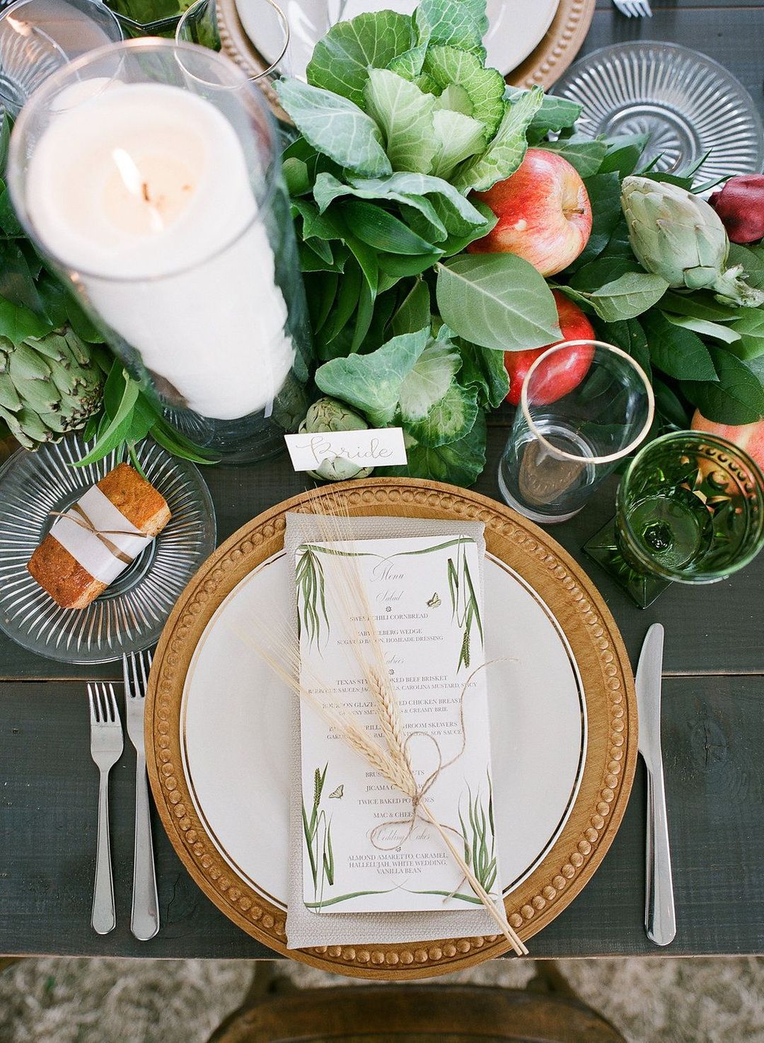 Rosh Hashanah tablescape