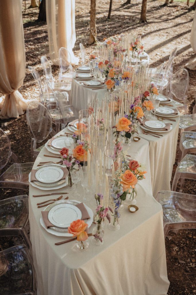 fairytale forest wedding table