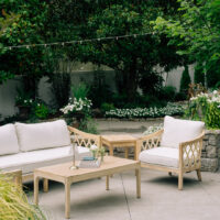 garden wedding lounge