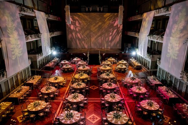 corporate fundraiser tables
