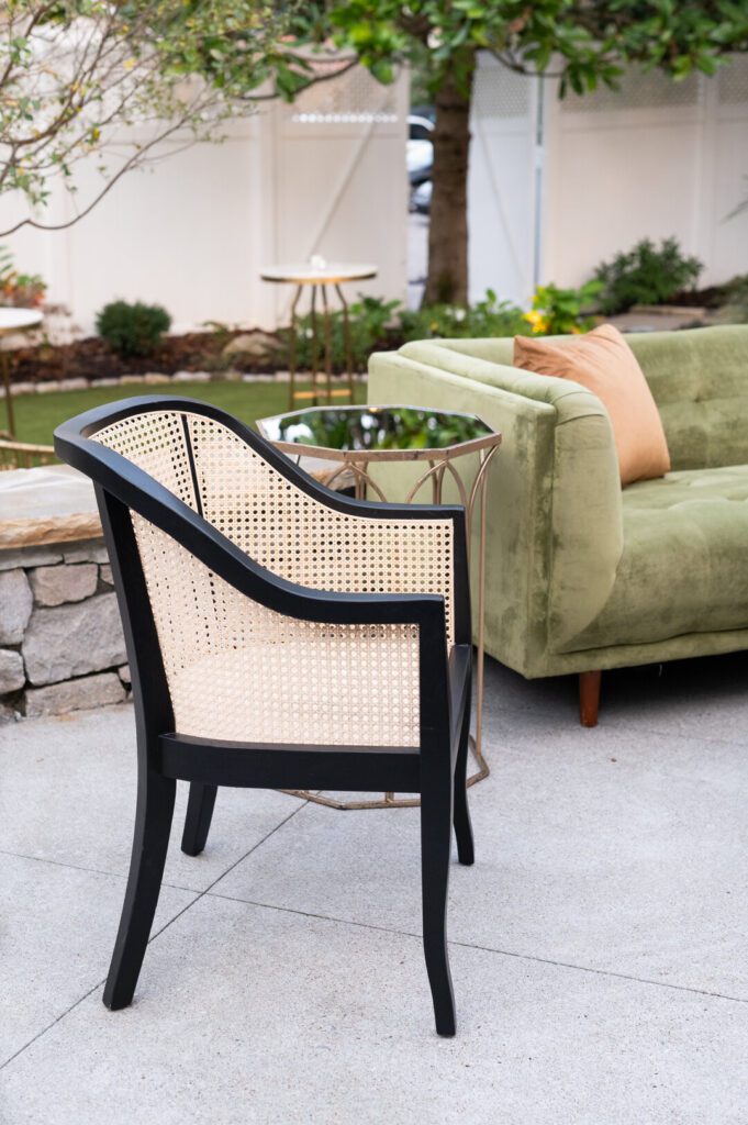 rattan lounge furniture rental