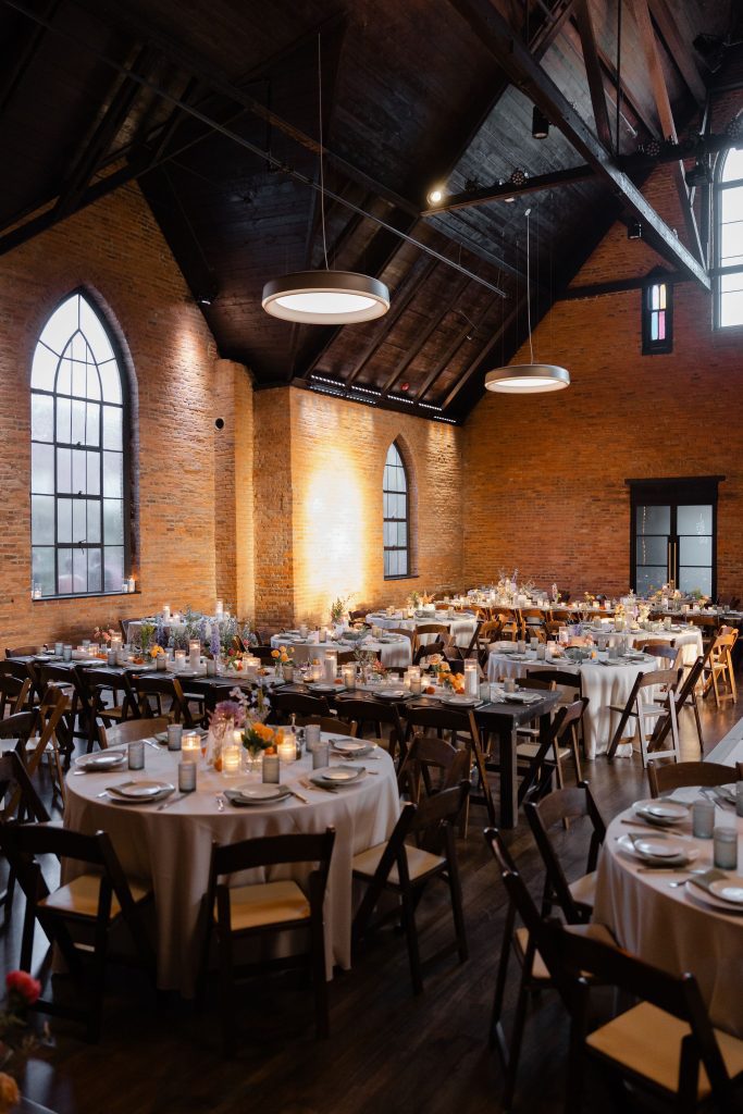 urban wedding reception ideas