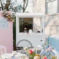 kids cake table market cart rental