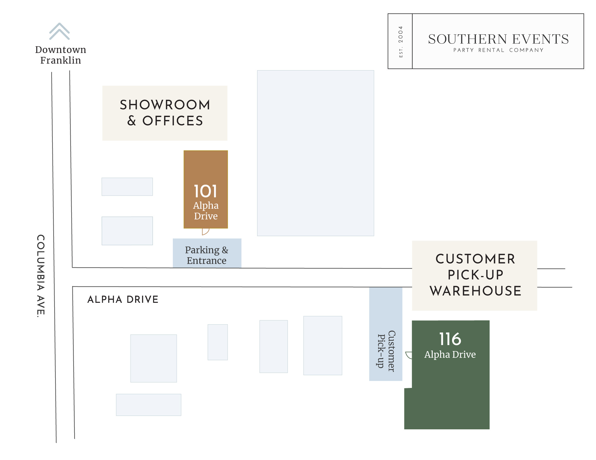 southern-events_party-rentals-wedding-corporate-social_franklin-nashville_locations-map Supporting image