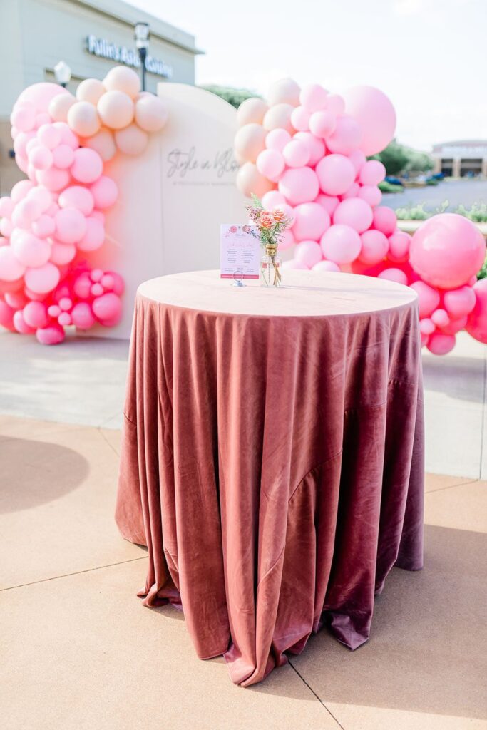 hot pink Barbiecore-Inspired Event Rentals